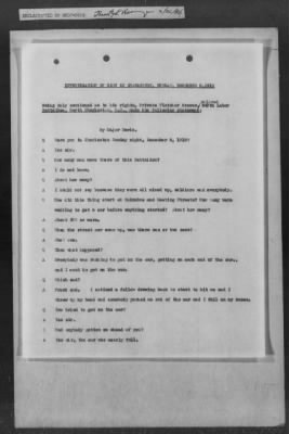 251-300 > 272 - Memo from Emmett J. Scott to Genl. E.L. Munson, Chief, Morale Branch. Re: Report made by colored Sgts. Cyrus W. Perry and I.H. Holmon.