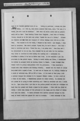 251-300 > 272 - Memo from Emmett J. Scott to Genl. E.L. Munson, Chief, Morale Branch. Re: Report made by colored Sgts. Cyrus W. Perry and I.H. Holmon.