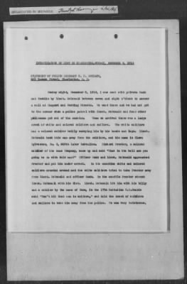 251-300 > 272 - Memo from Emmett J. Scott to Genl. E.L. Munson, Chief, Morale Branch. Re: Report made by colored Sgts. Cyrus W. Perry and I.H. Holmon.