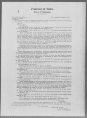 Miscellaneous Files, 1909-21 > Various (#20849)
