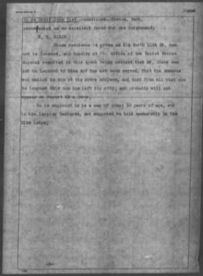 Miscellaneous Files, 1909-21 > Case #18066