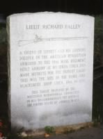 Lieut. Richard Falley Monument