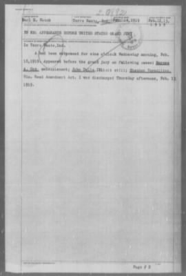 Miscellaneous Files, 1909-21 > Agent Subpoenaed (#20882)