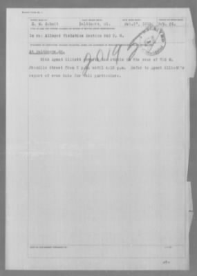 Miscellaneous Files, 1909-21 > Various (#20195)