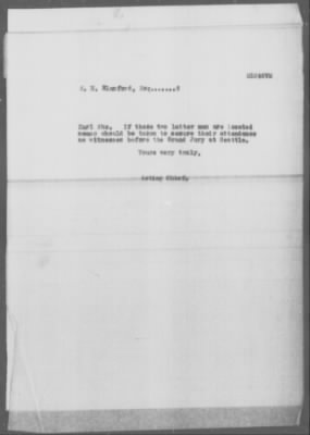 Miscellaneous Files, 1909-21 > Various (#30331)