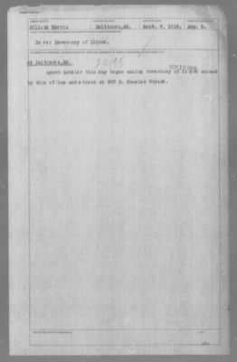 Miscellaneous Files, 1909-21 > Various (#20195)