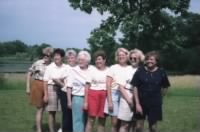 Thumbnail for Dorothy Ahmann with all of her daughters, 1995