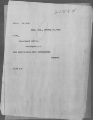 Miscellaneous Files, 1909-21 > Case #21564