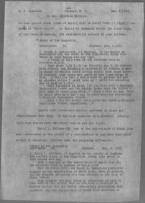 Miscellaneous Files, 1909-21 > Various (#21164)