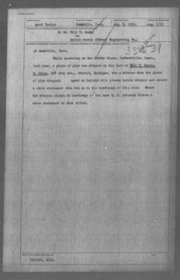 Miscellaneous Files, 1909-21 > Will T. Hanna (#35531)
