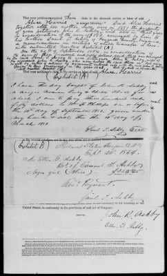 Thumbnail for Petitions Filed Under The Act Of April 16, 1862 > Ashby, John R. (661)