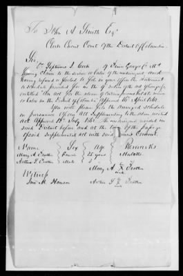Petitions Filled Under The Act Of July 12, 1862 > Mason, John