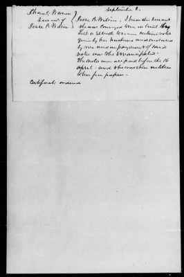 Petitions Filled Under The Act Of July 12, 1862 > Namen, Chauty