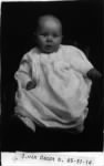 Irvin Oscar Elmlund as an infant