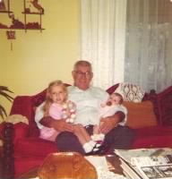 Paschal McQuearry with Grandchildren