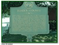 Echol County Marker