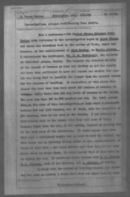 Thumbnail for Miscellaneous Files, 1909-21 > Alleged Violation Food Control Act (#35465)