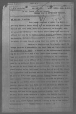 Thumbnail for Miscellaneous Files, 1909-21 > ILLEGAL SALE OF GOVERNMENT PROPERTIES (#35468)