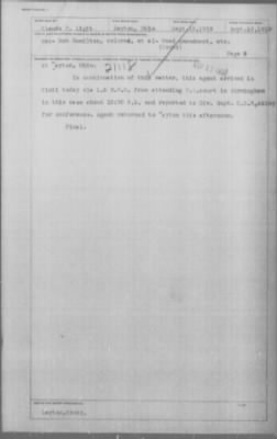 Miscellaneous Files, 1909-21 > Various (#21118)