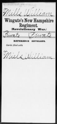 William > Mills, William