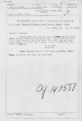 Old German Files, 1909-21 > Robert Hudson Bryan (#8000-149588)
