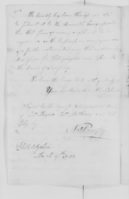 Thumbnail for Misc Ltrs to Congress 1775-89 > R (Vol 19)