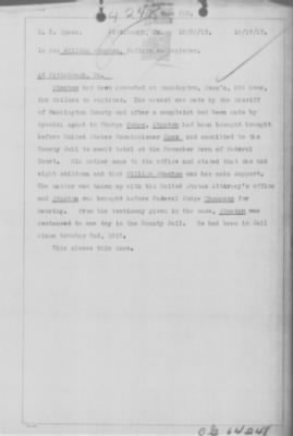 Old German Files, 1909-21 > William Stanton (#8000-64248)