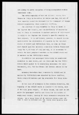 American Section > Joint Notes 19, 22: ability of the Allies to support Italy
