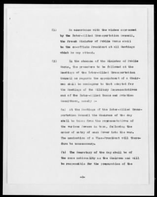 American Section > Joint Note 28: Chairman of the Inter-Allied Transportation Council