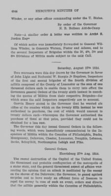 Volume VI > Executive Minutes of Governor Simon Snyder 1814-1818