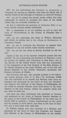 Thumbnail for Volume VI > Executive Minutes of Governor Simon Snyder 1814-1818