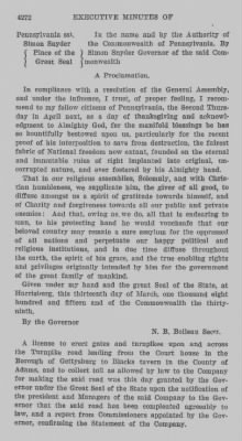 Volume VI > Executive Minutes of Governor Simon Snyder 1814-1818