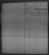 Civil War Service Records (CMSR) - Union - Kentucky record example
