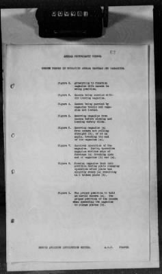 Thumbnail for G: Photographic Section > 7: Report on the Suspension of Aerial Cameras in Airplanes aND History of the Aerial Photography School at the 2d Aviation Instruction Center