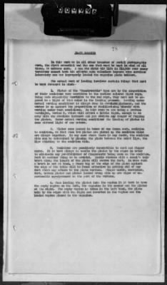 Thumbnail for G: Photographic Section > 7: Report on the Suspension of Aerial Cameras in Airplanes aND History of the Aerial Photography School at the 2d Aviation Instruction Center