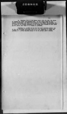 Thumbnail for G: Photographic Section > 7: Report on the Suspension of Aerial Cameras in Airplanes aND History of the Aerial Photography School at the 2d Aviation Instruction Center