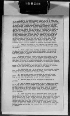 Thumbnail for G: Photographic Section > 7: Report on the Suspension of Aerial Cameras in Airplanes aND History of the Aerial Photography School at the 2d Aviation Instruction Center