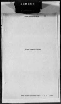 Thumbnail for G: Photographic Section > 7: Report on the Suspension of Aerial Cameras in Airplanes aND History of the Aerial Photography School at the 2d Aviation Instruction Center