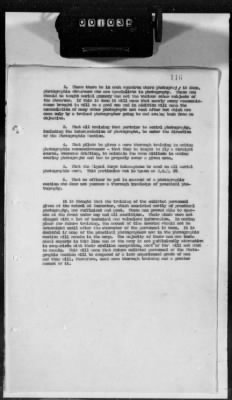 Thumbnail for G: Photographic Section > 7: Report on the Suspension of Aerial Cameras in Airplanes aND History of the Aerial Photography School at the 2d Aviation Instruction Center