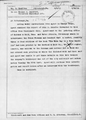 Old German Files, 1909-21 > Thomas Jefferson Sandford (#8000-158023)