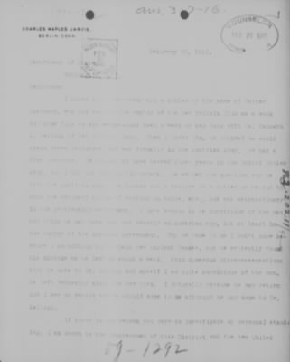 Old German Files, 1909-21 > Walter Rheinhardt (#8000-1292)