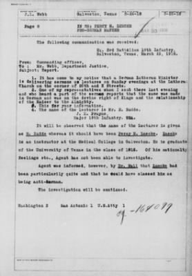 Old German Files, 1909-21 > Perey E. Luecke (#8000-1634099)