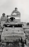 Guido in old army tank.jpg