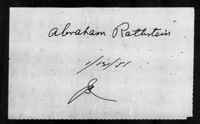 Thumbnail for 1950 > ROTHSTEIN, Abraham