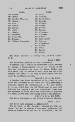 Volume VIII > Votes of Assembly 1775