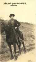 Charles on his horse about 1922.