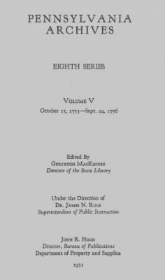 Volume V > Title Page
