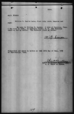 Miscellaneous Testimony Taken Before Special Commissioners, Feb 1908-Mar 1909 > Volume 1