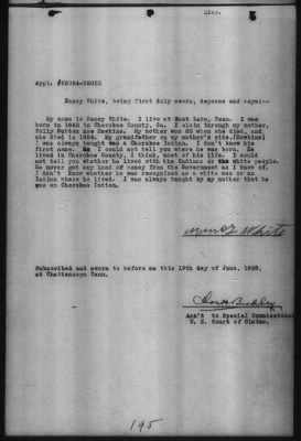 Miscellaneous Testimony Taken Before Special Commissioners, Feb 1908-Mar 1909 > Volume 1