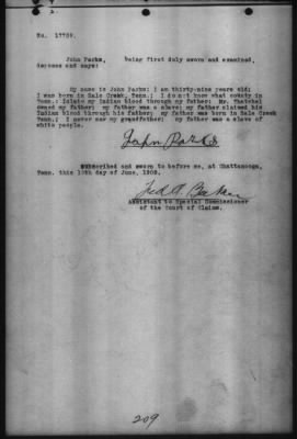 Miscellaneous Testimony Taken Before Special Commissioners, Feb 1908-Mar 1909 > Volume 1